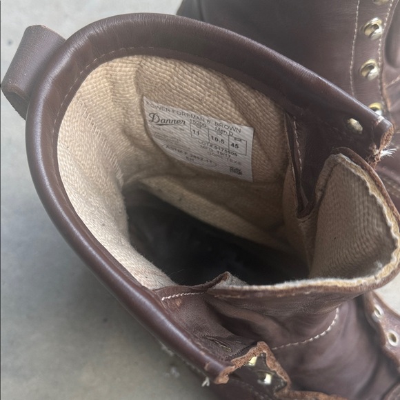 Danner Dark Brown Leather Boots - Picture 4 of 8